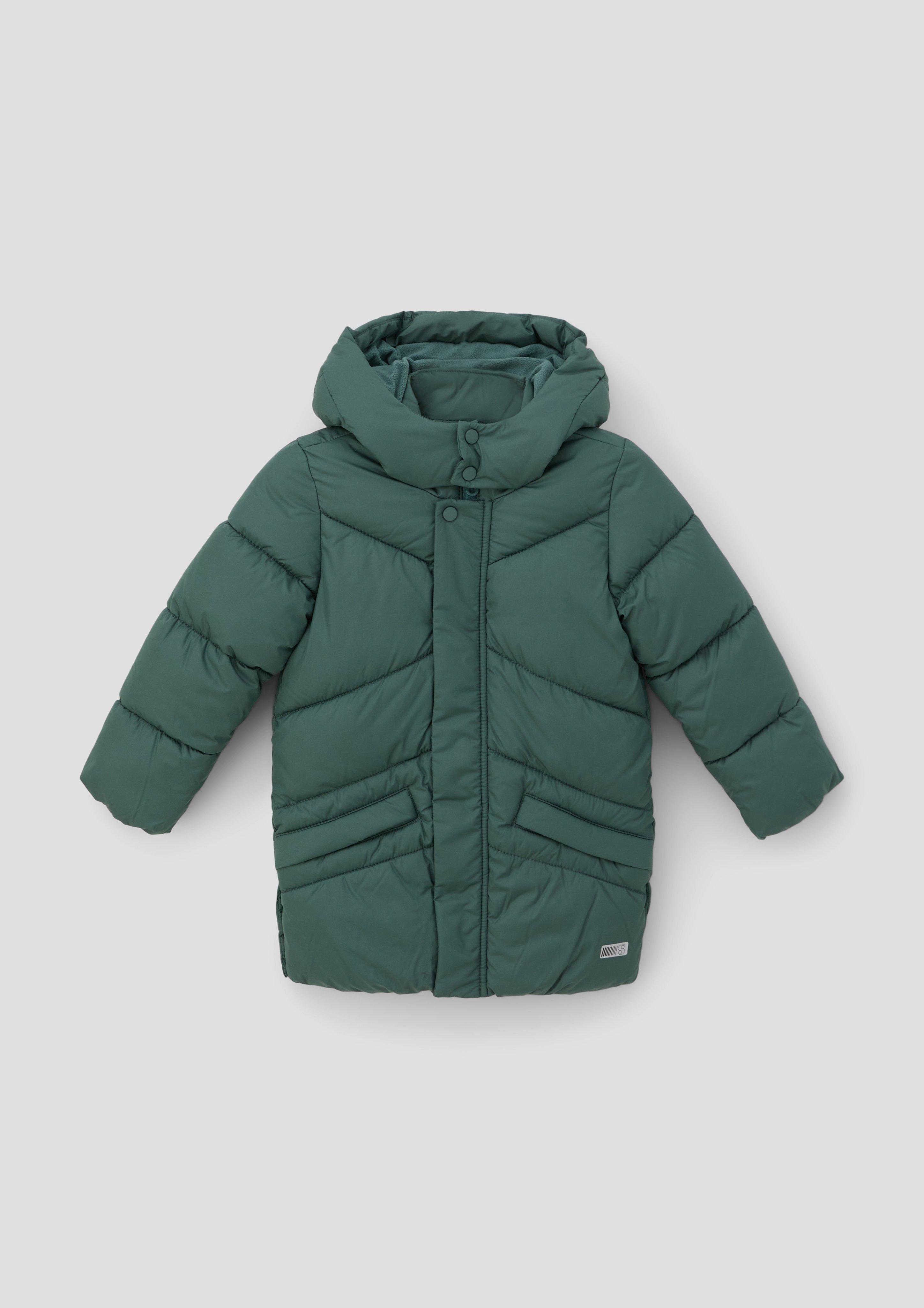 Fleecelined quilted jacket navy s.Oliver