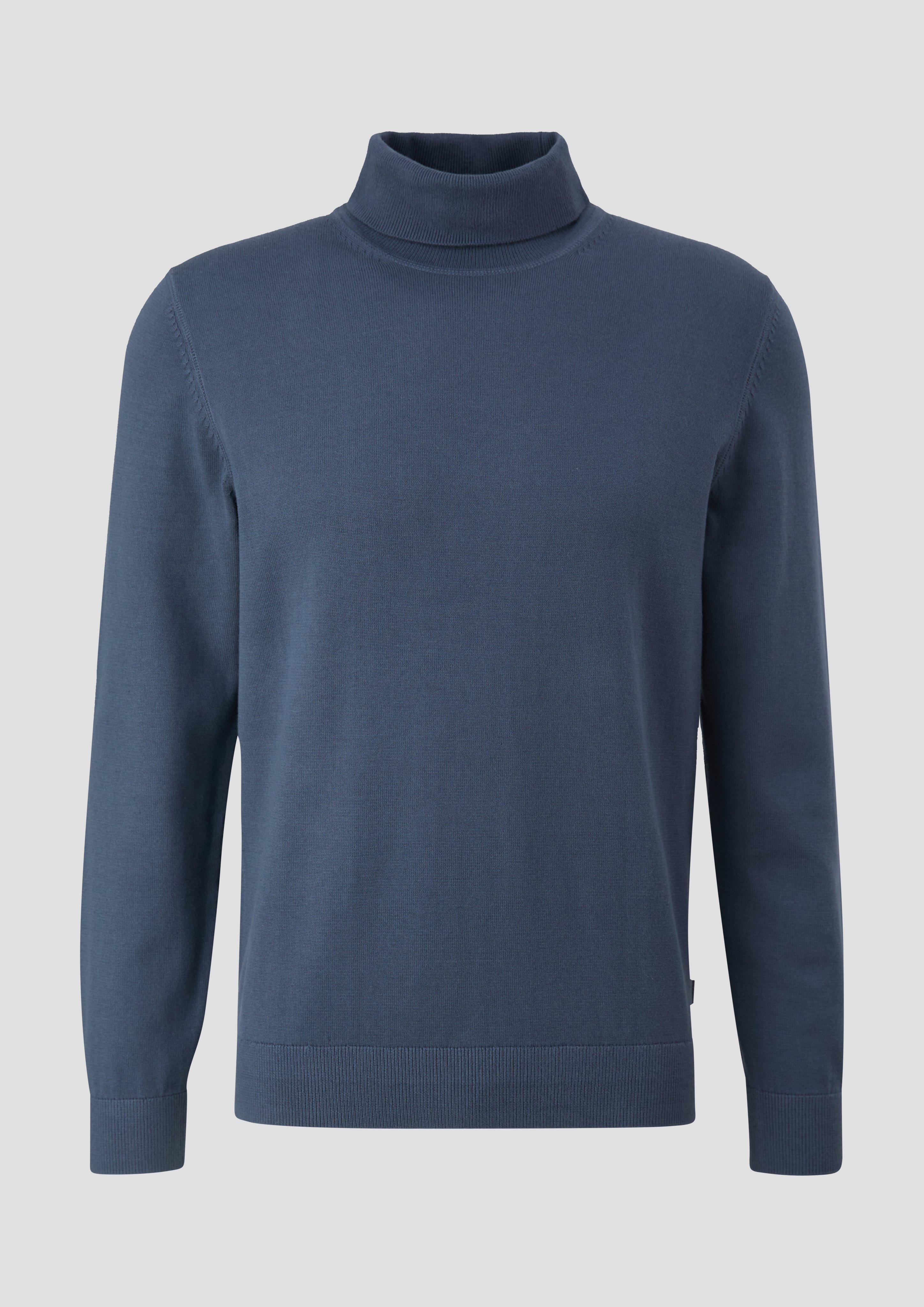 Polo neck jumper ecru s.Oliver