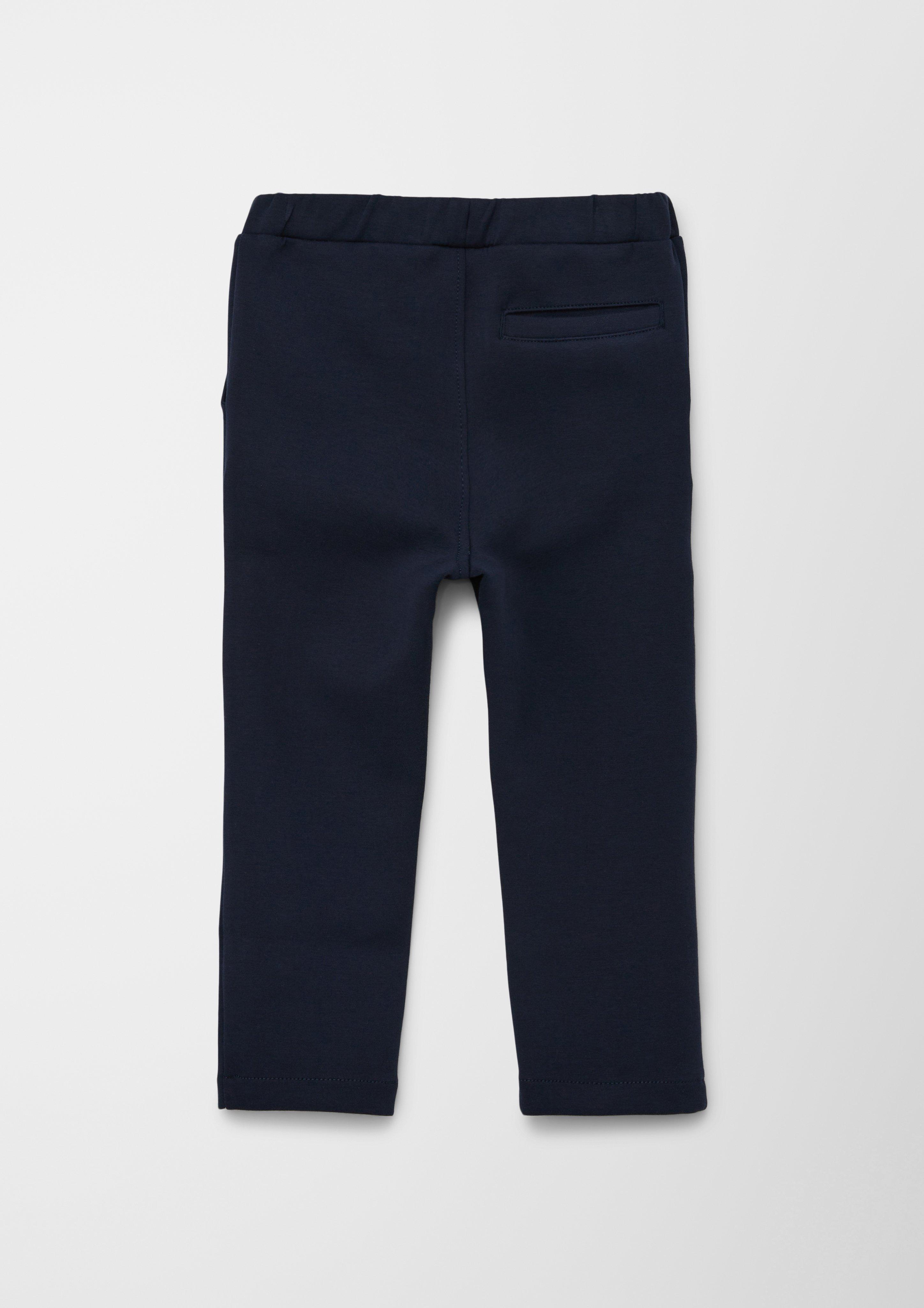 Regular fit Scuba leggings navy s.Oliver