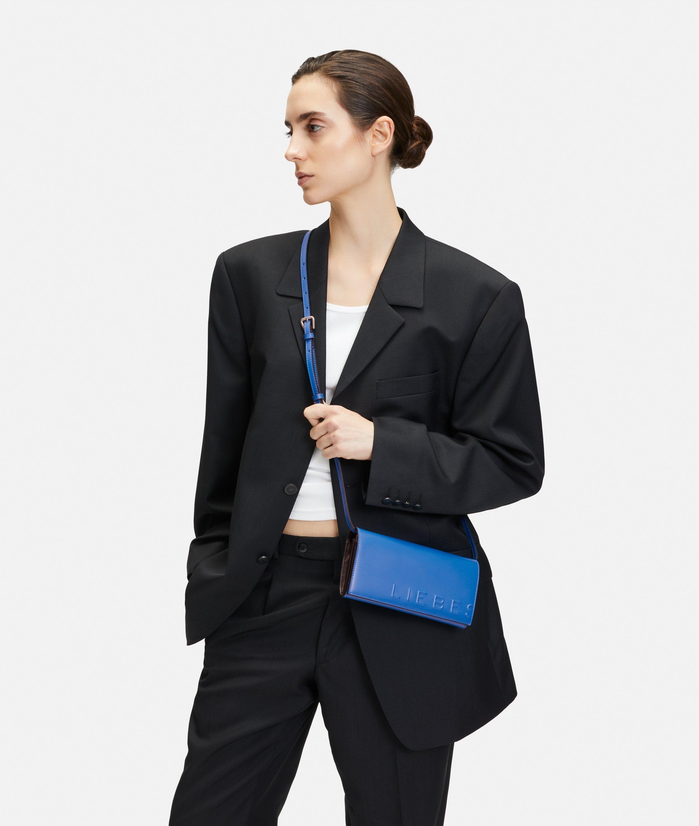 Paper Bag Crossbody XS royal blue LIEBESKIND BERLIN
