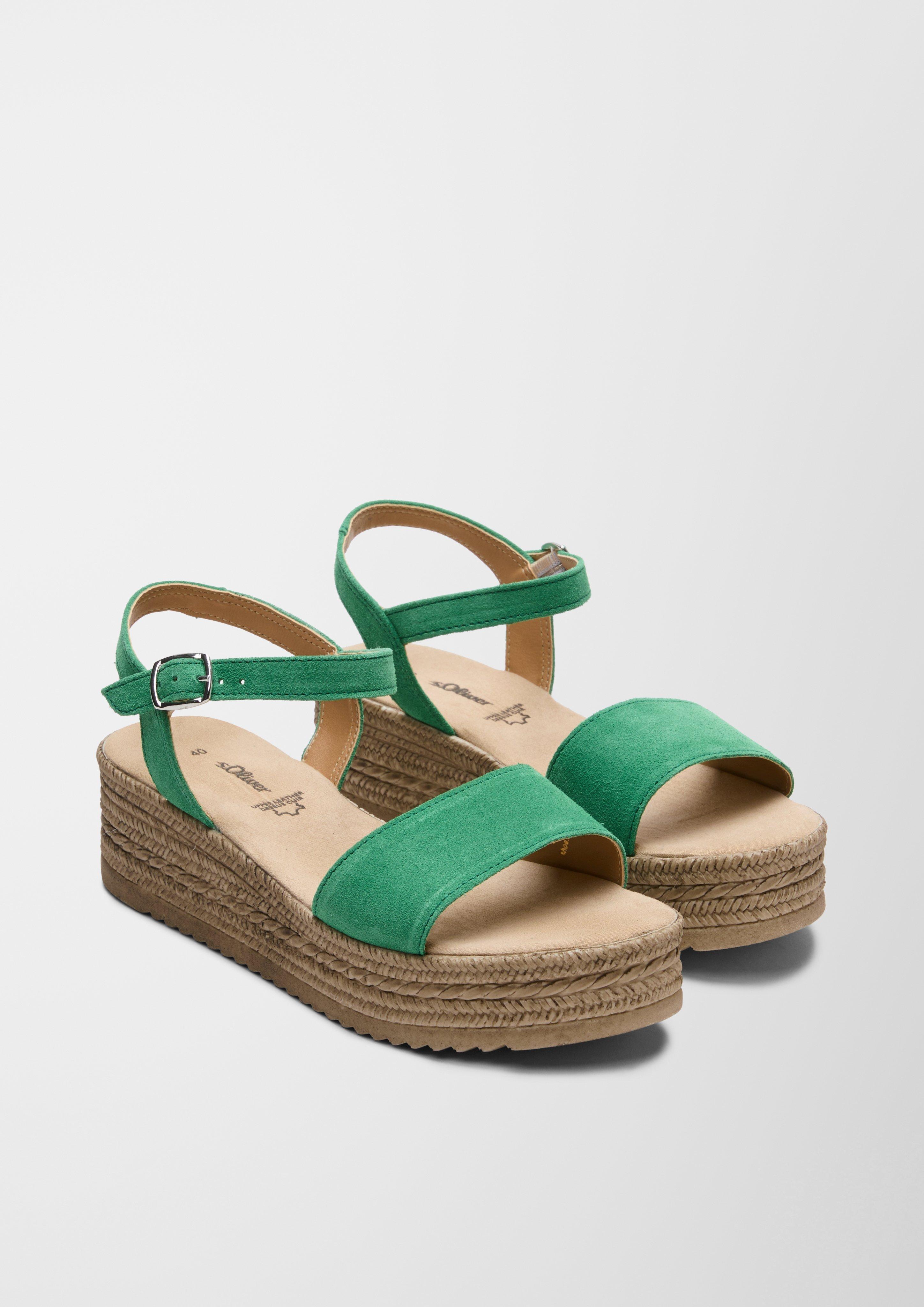 Sandale s platformom boja pijeska s.Oliver