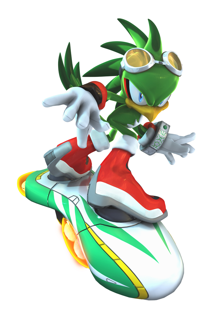 Jet Sonic Riders Zero Gravity Babylon Rogues Gallery Sonic SCANF