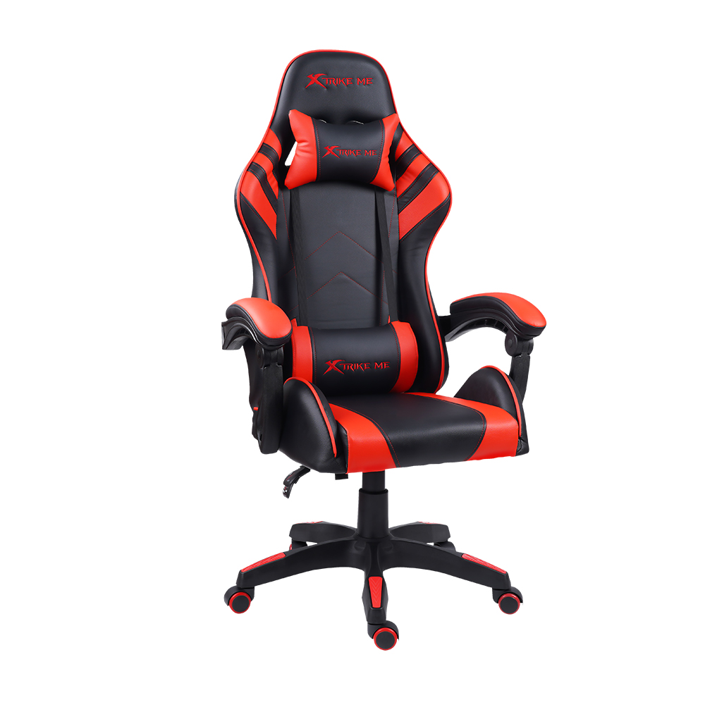 Silla Gamer Xtrike Me, Reclinable 135º, Negro/Rojo SP Digital
