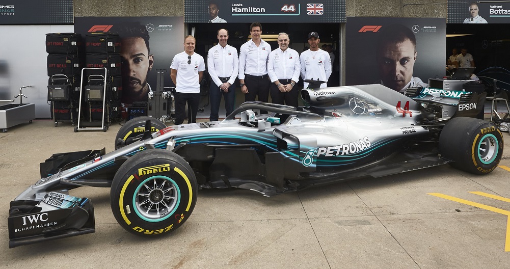 MercedesAMG Petronas Motorsport partners with Hewlett Packard Speedcafe