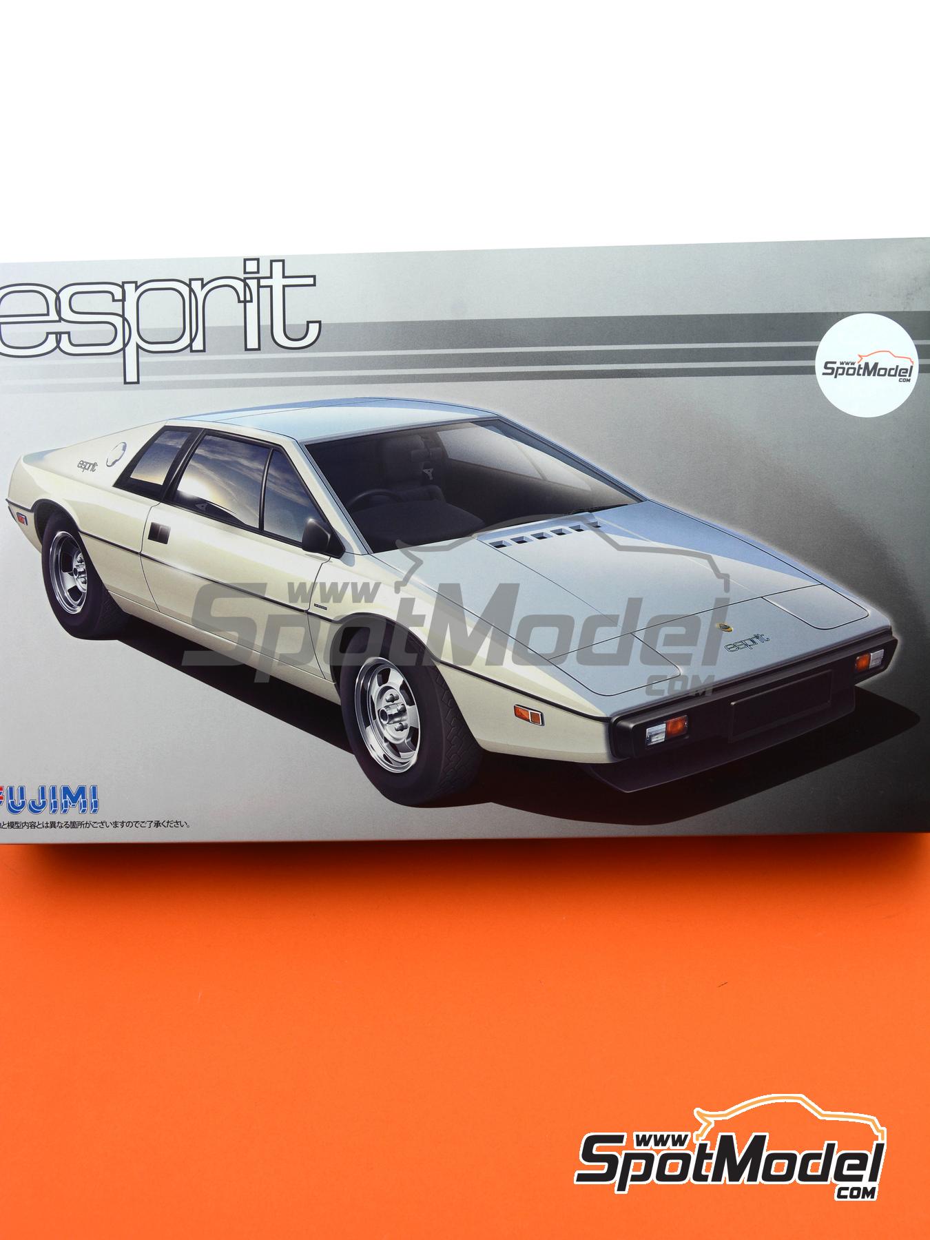 Fujimi 12640 Car scale model kit 1/24 scale Lotus Esprit S1 (ref