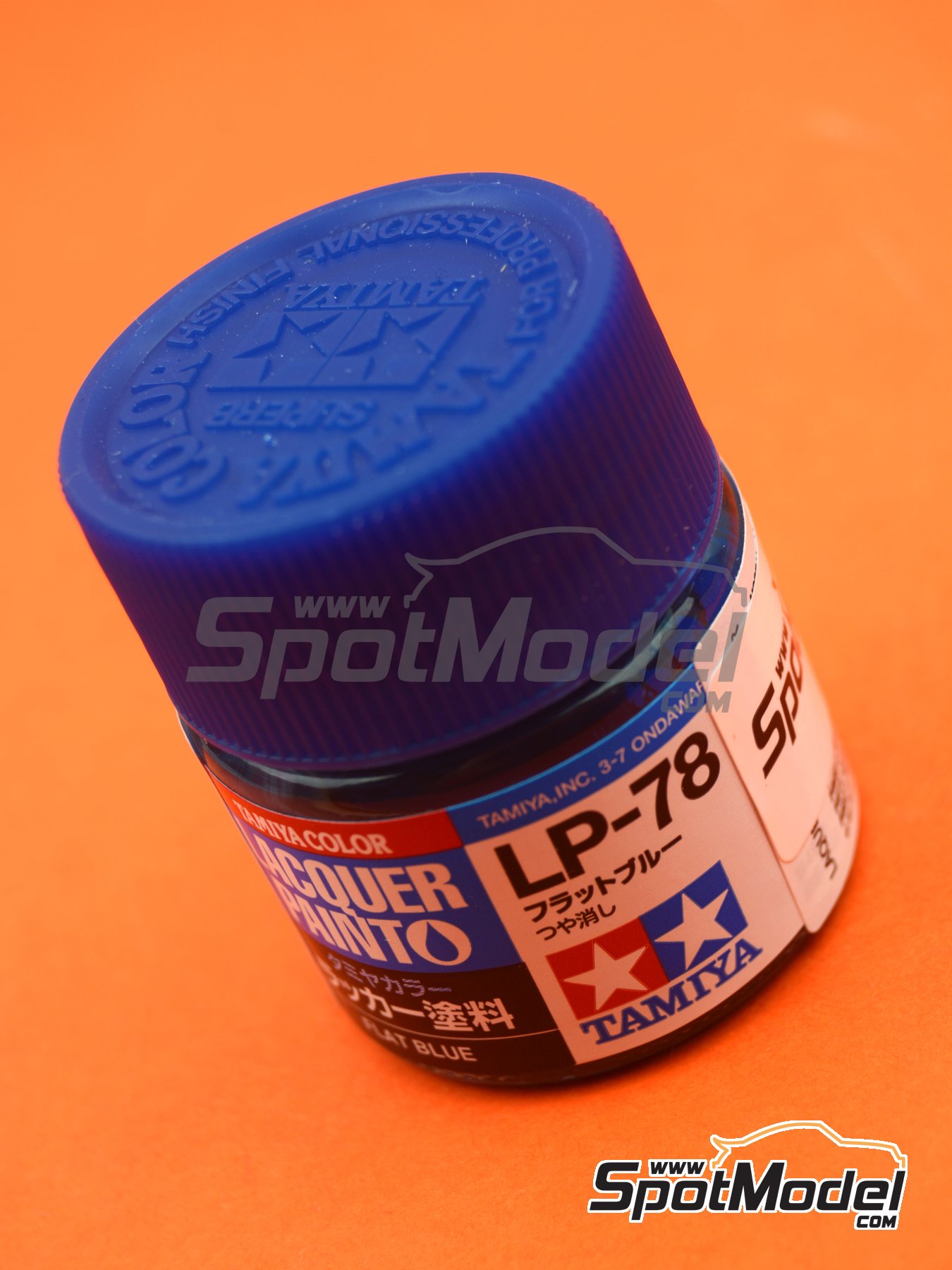 Tamiya 82178 Lacquer paint Flat Blue LP78 1 x 10ml (ref. LP78