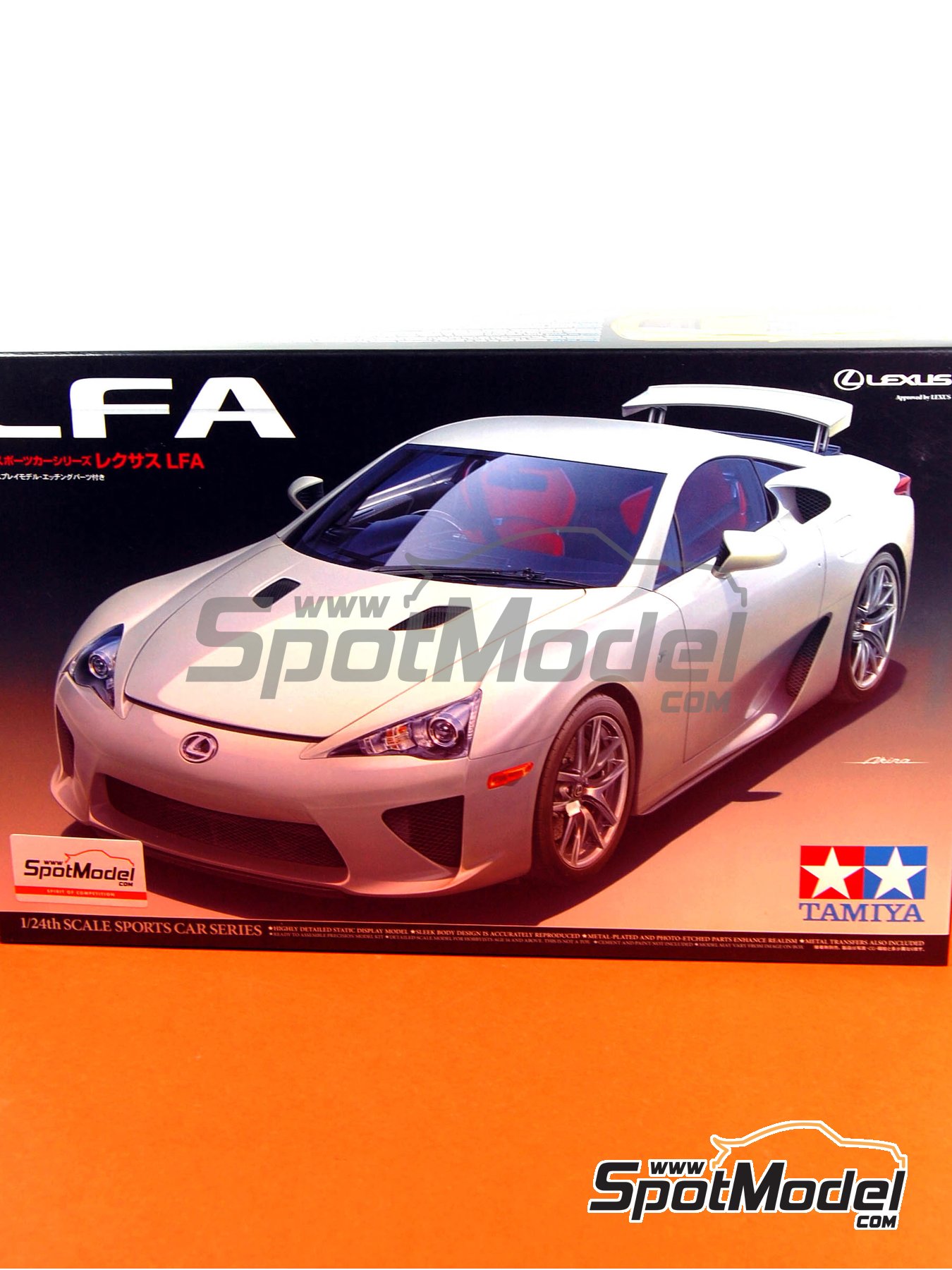 Tamiya 24319 Car scale model kit 1/24 scale Lexus LFA (ref. TAM24319