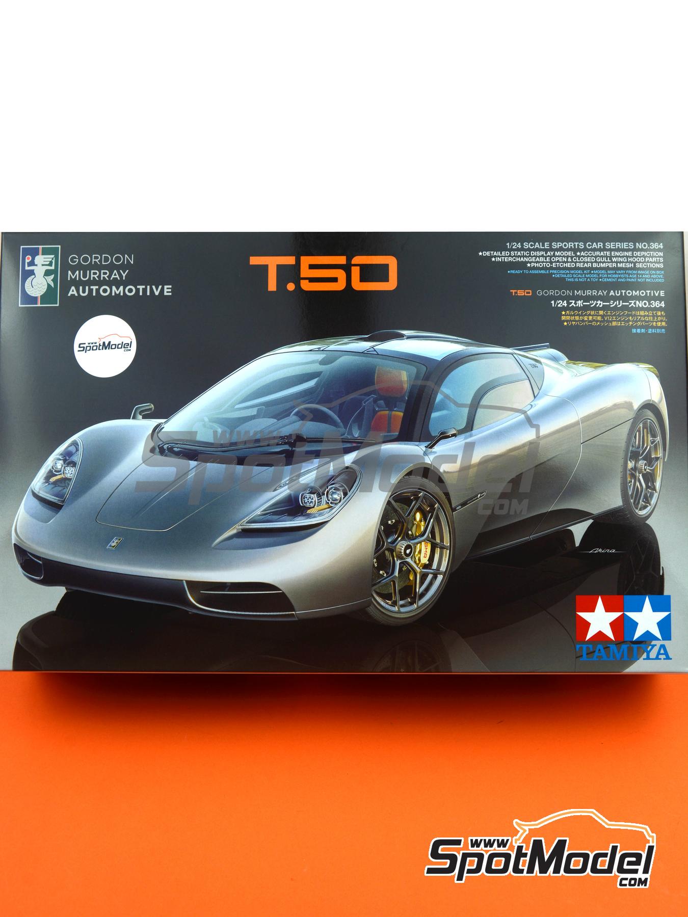 Tamiya 24364 Car scale model kit 1/24 scale Gordon Murray Automotive
