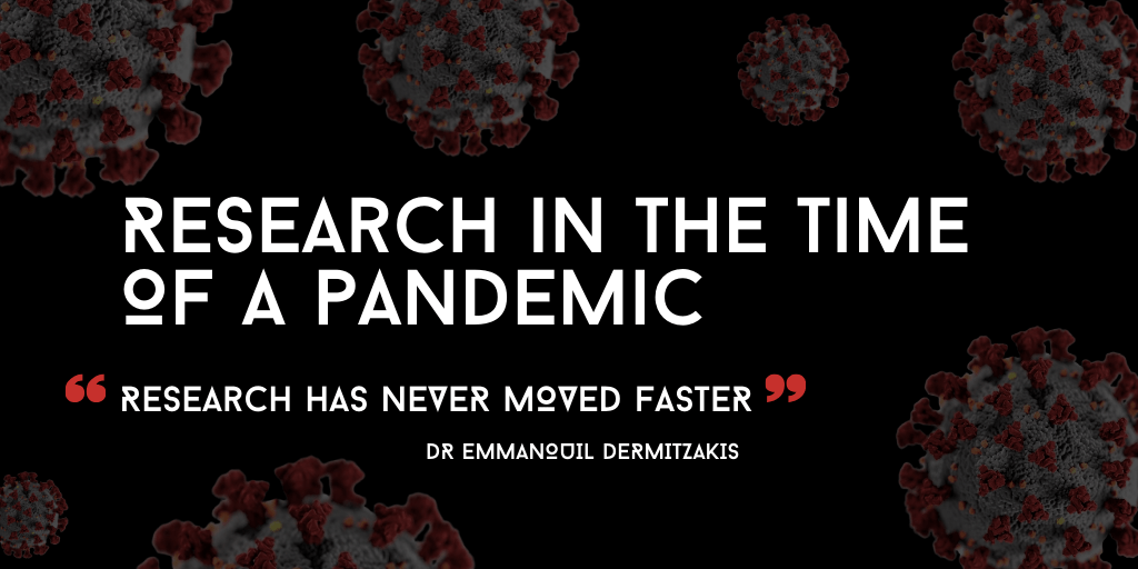 Research in the time of a pandemic The researcher's role in shaping