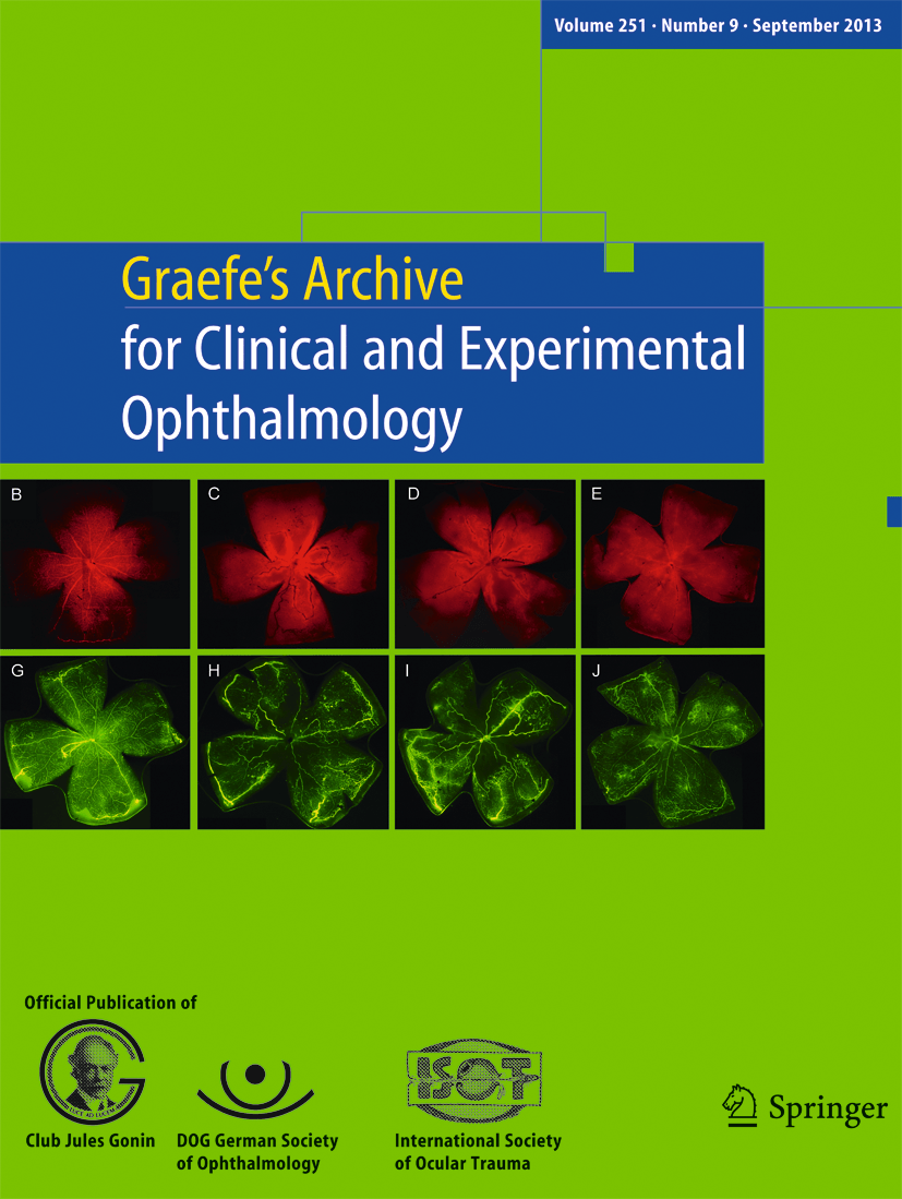 Graefe's Archive for Clinical and Experimental Ophthalmology Volume 259, Issue 9