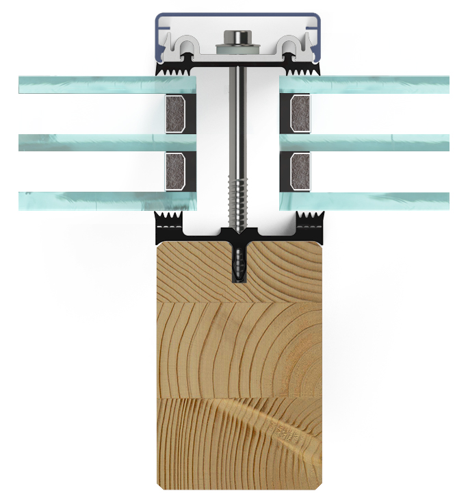 Mur rideau et verrière systèmes bois STABALUX