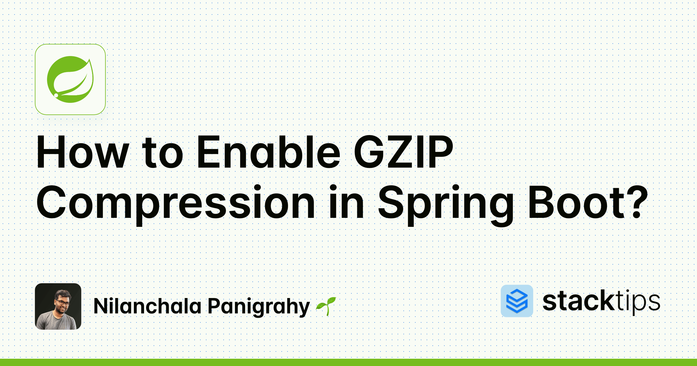 How to Enable GZIP Compression in Spring Boot? StackTips