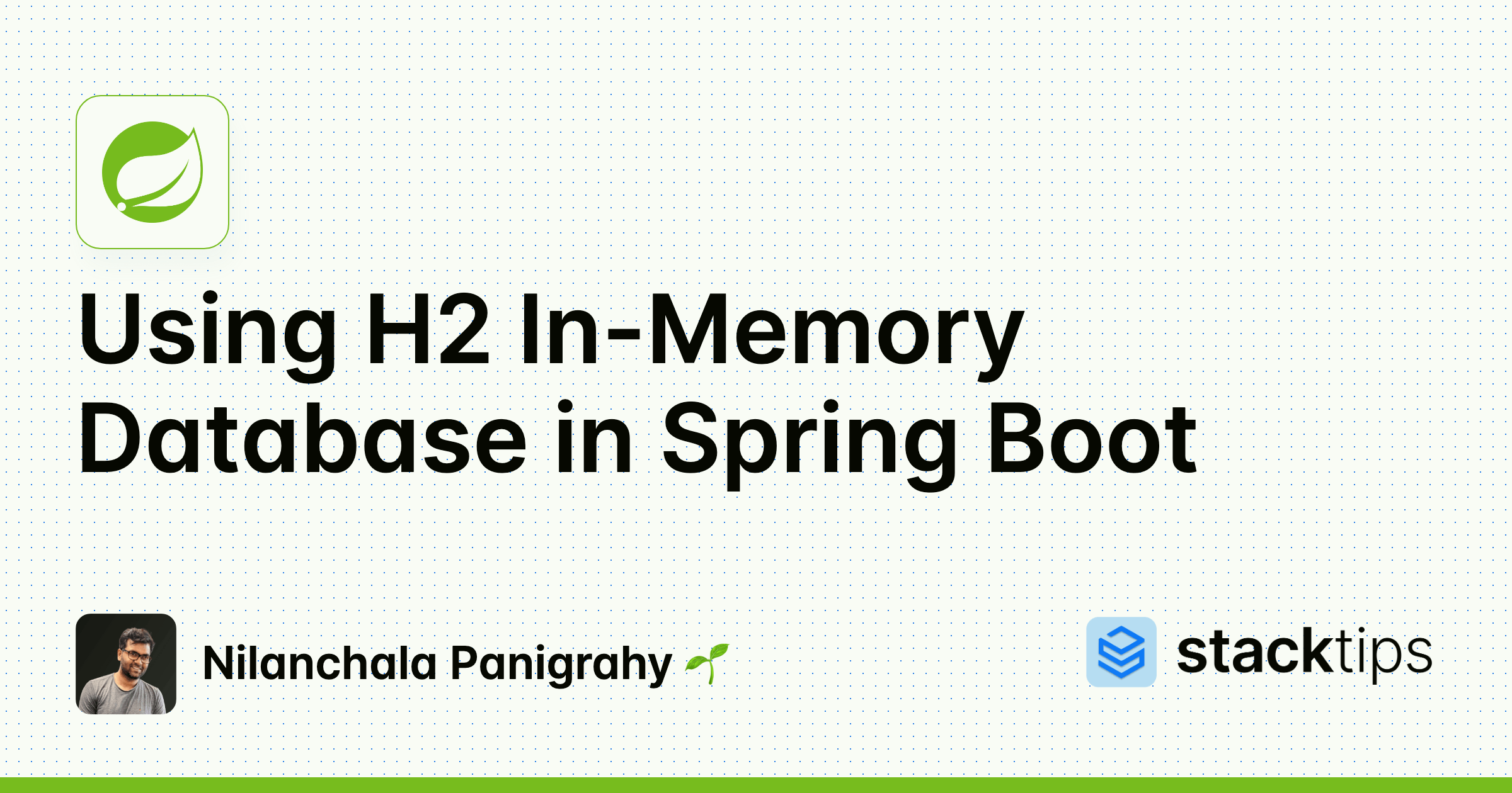 Using H2 InMemory Database in Spring Boot StackTips