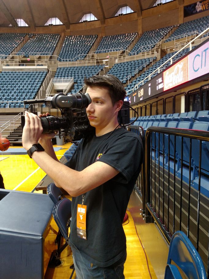 WVU engineering student discovers hidden talent behind the camera
