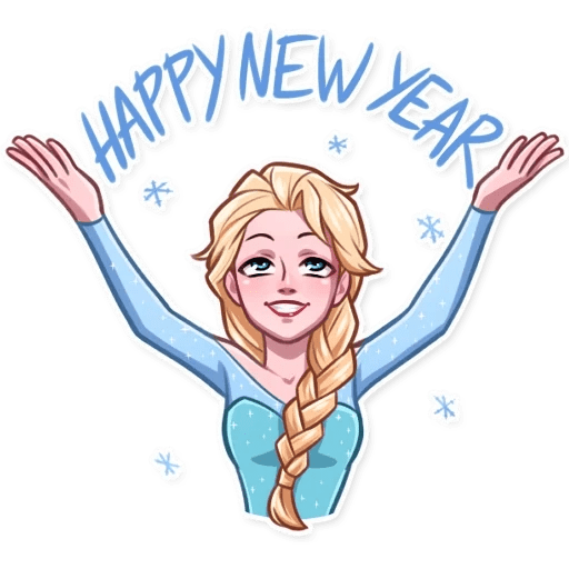 Elsa — WhatsApp Stickers Pack