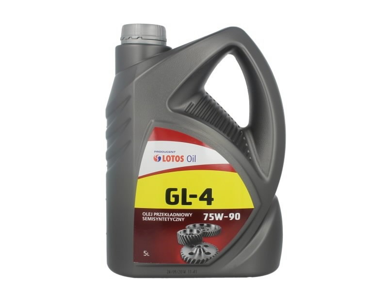 Transmisijos alyva GEAR OIL GL4 75W90 5L, Lotos Oil Mineralinės alyvos