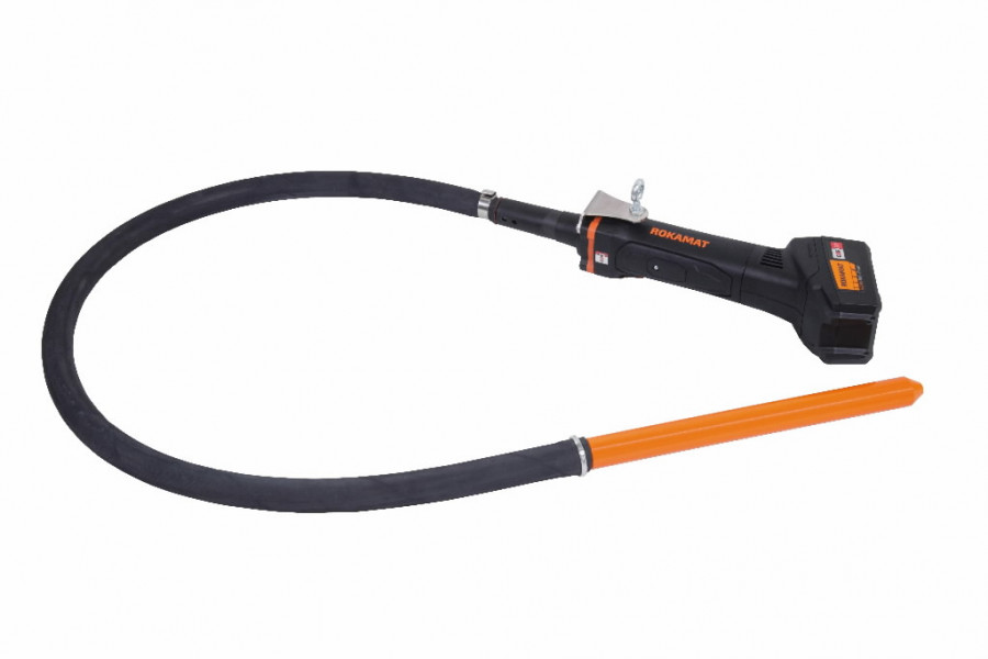 Cordless concrete vibrator CV C 28130, carcass CAS, Rokamat Cordless