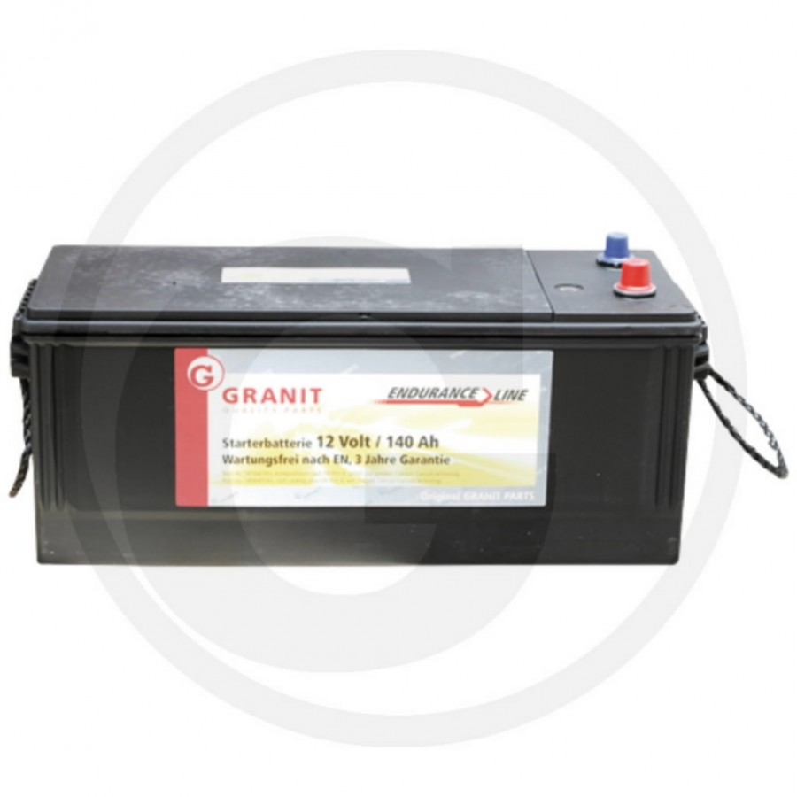 Battery 12V 140Ah TY26782, TY26102, AL210285, AL119622, Granit
