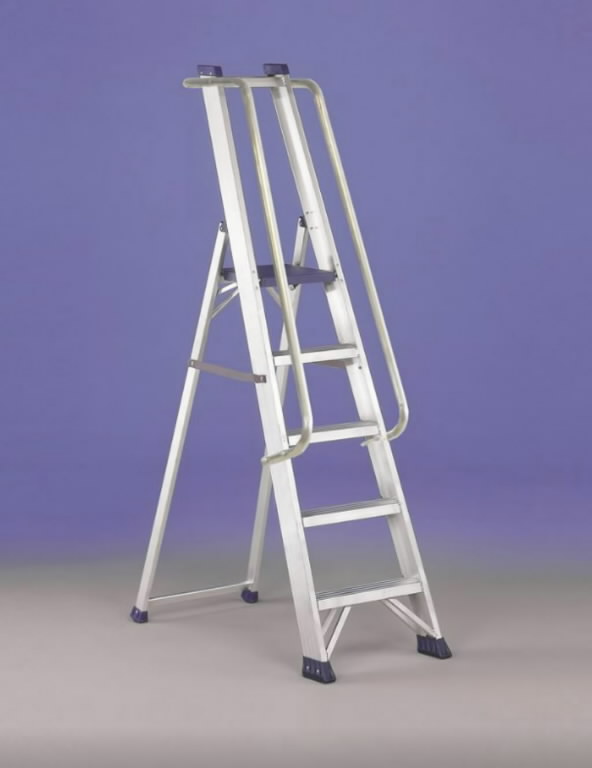 Platform ladder REGINA SPECIAL 5 steps, Svelt combinatoin ladders