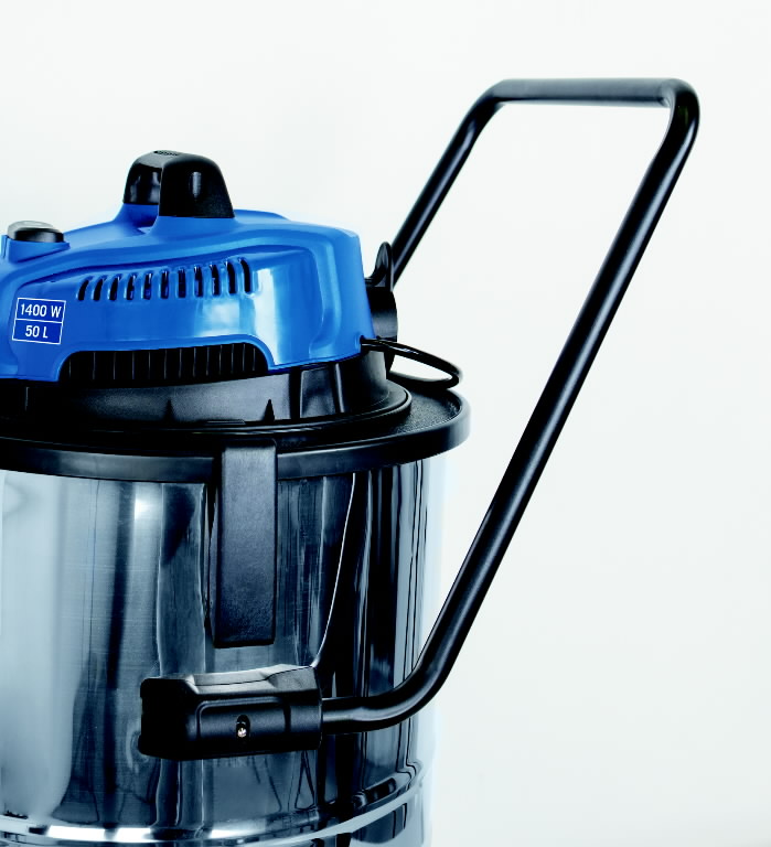 Wet & dry vacuum cleaner ASP 50ES, blower function, Scheppach