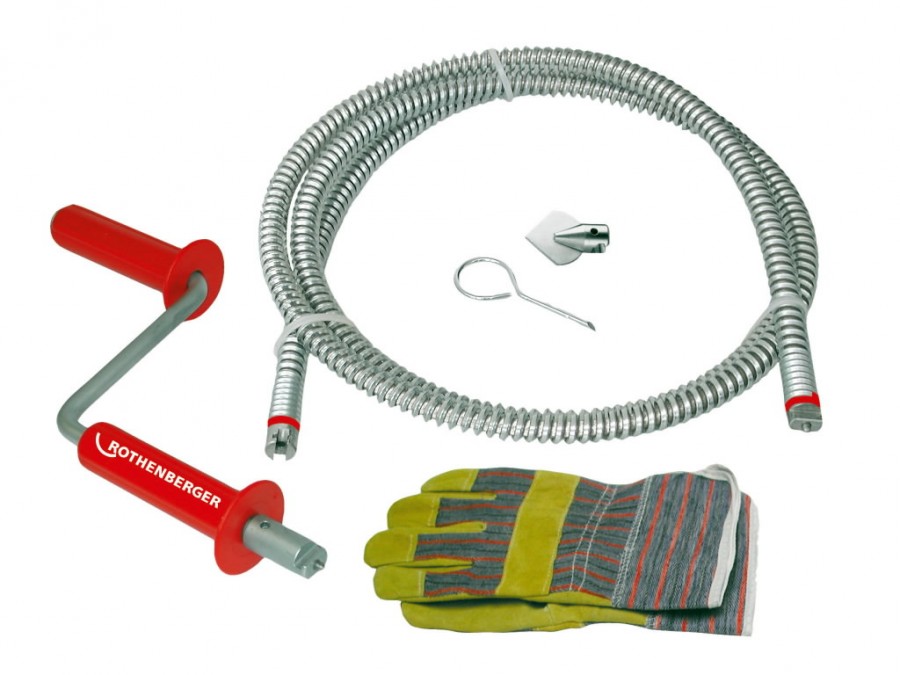 Ropower Handy manual pipe cleaning unit, Rothenberger Manual pipe cleaning tools