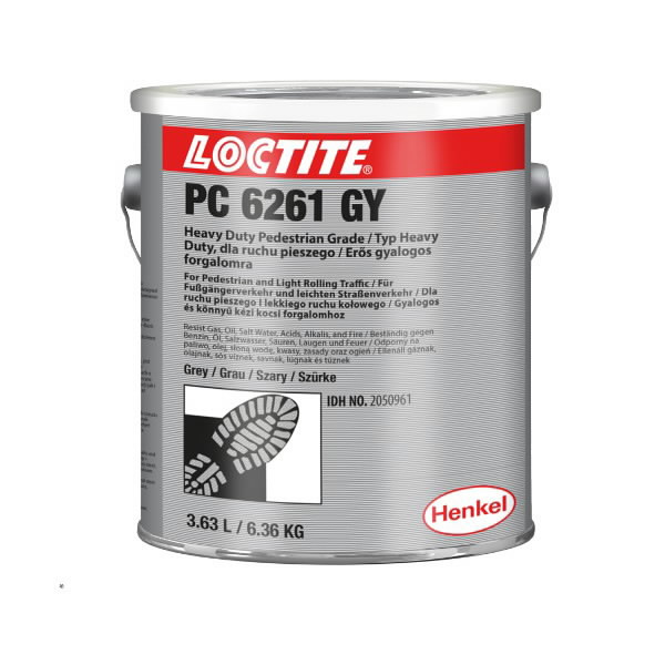 Antislip coating PC 6261 yellow 6,36kg, Loctite
