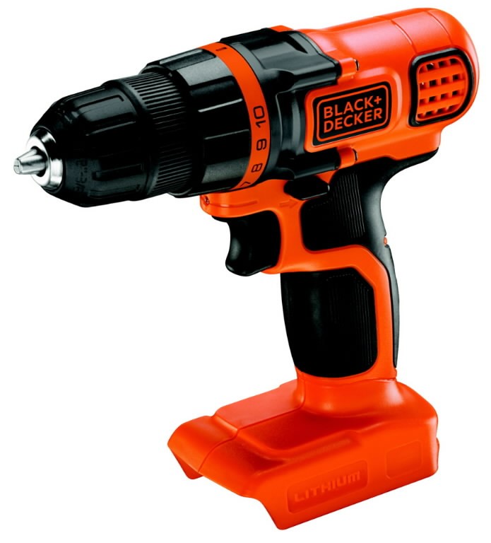 Cordless drill driver BDCDD18N / 18V, carcass, Black+Decker Cordless