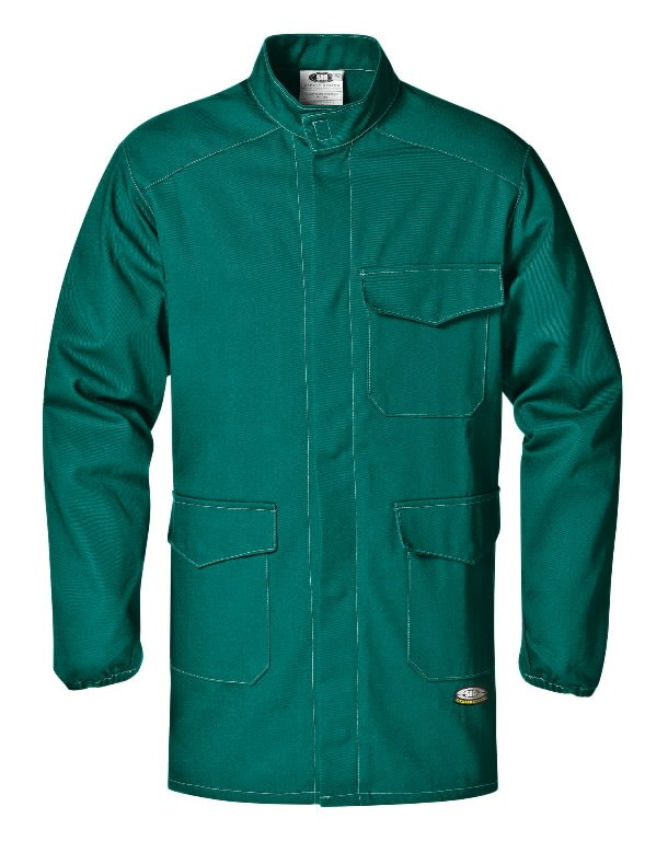 Welders long jacket, green, 60, Sir Safety System Welder´s jackets