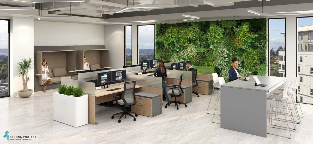Modern Workstations for Hybrid Workspaces Strong Project