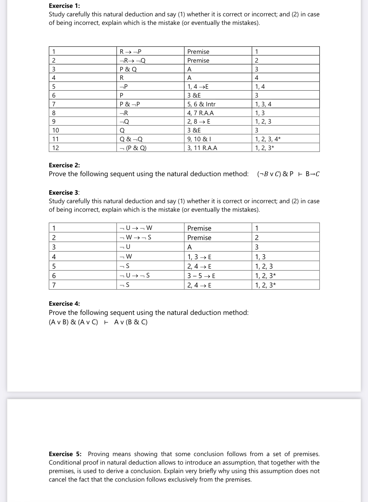 Do a Venn Diagram for exercise 2 and 4 | StudyX