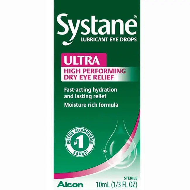 Alcon Systane Ultra Lubricant Eye Drops High Performance .33 fl oz