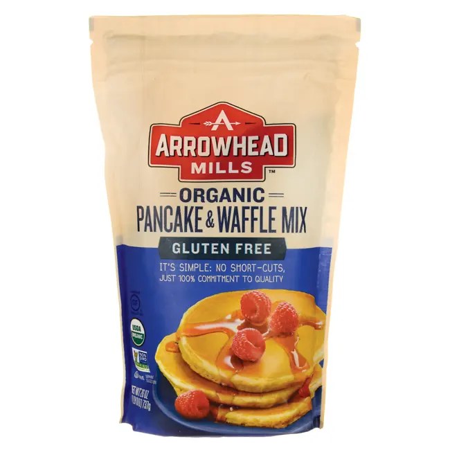 Arrowhead Mills Gluten Free Pancake & Baking Mix 26 oz Pkg Swanson