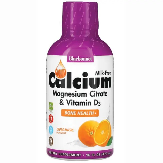 Nutrition Liquid Calcium Magnesium Citrate Plus Vitamin D3