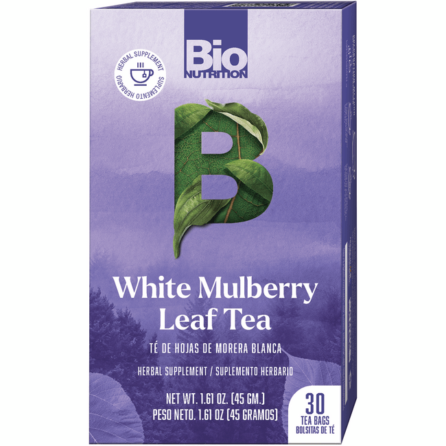 Bio Nutrition White Mulberry Leaf Tea 30 Bag(s) Swanson Health Products