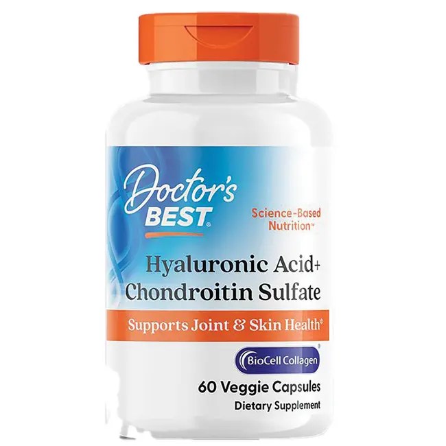 Doctor's Best Hyaluronic Acid + Chondroitin Sulfate with BioCell