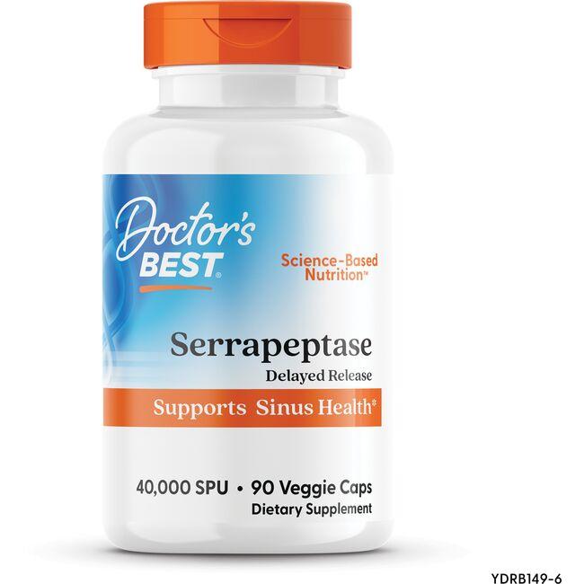 Doctor's Best Serrapeptase 90 Veg Caps Swanson Health Products