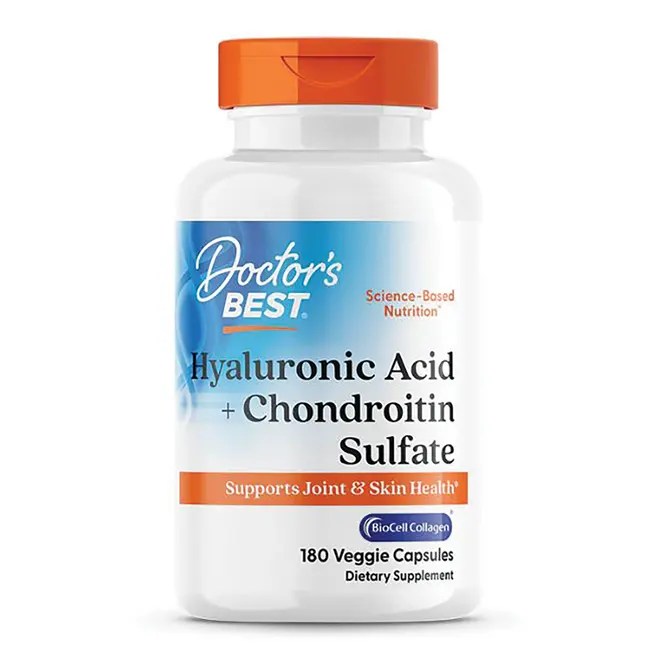 Doctor's Best Best Hyaluronic Acid with Chondroitin Sulfate 180 Caps