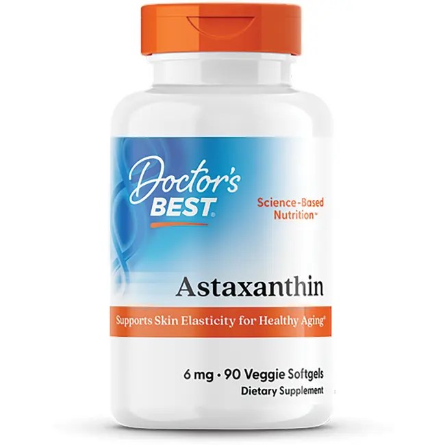 Doctor's Best Astaxanthin with AstaPure 6 mg 90 Sgels Swanson Health Products