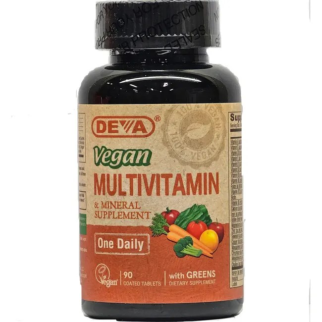 Deva Vegan Multivitamin & Mineral One Daily 90 Tabs Swanson Health