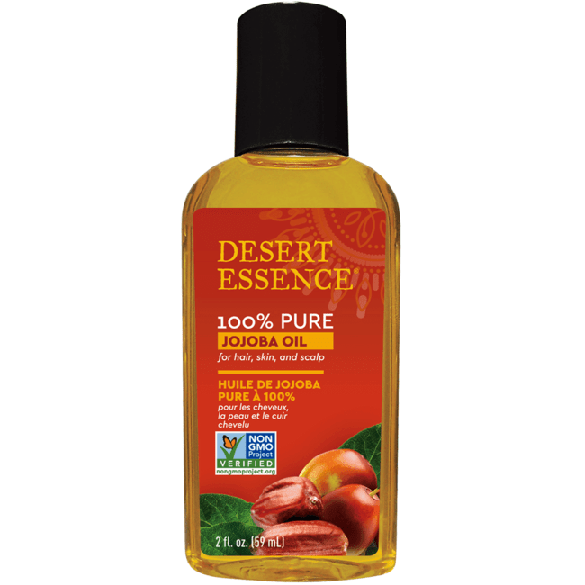 Desert Essence 100 Pure Jojoba Oil 2 fl oz (60 mL) Liquid Swanson