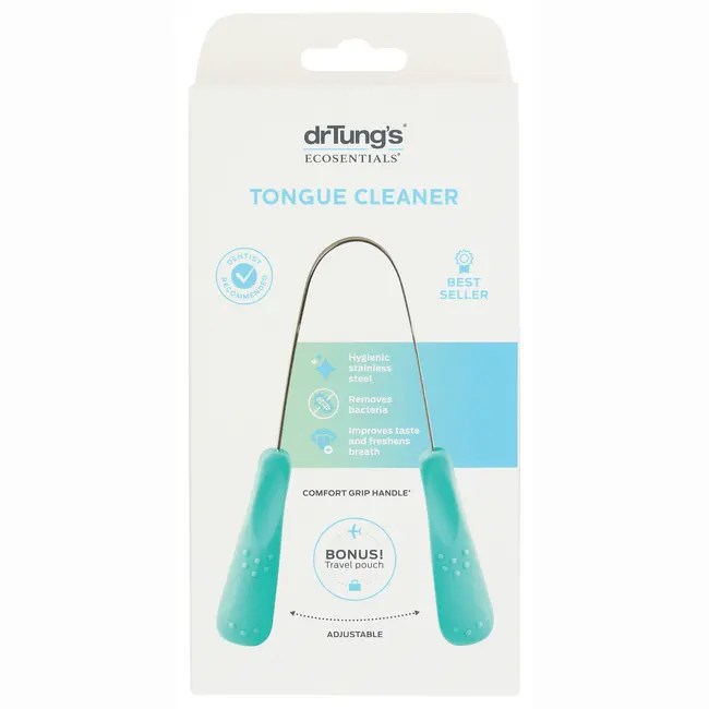 Dr. Tung's Stainless Steel Tongue Cleaner 1 Unit Swanson Health Products