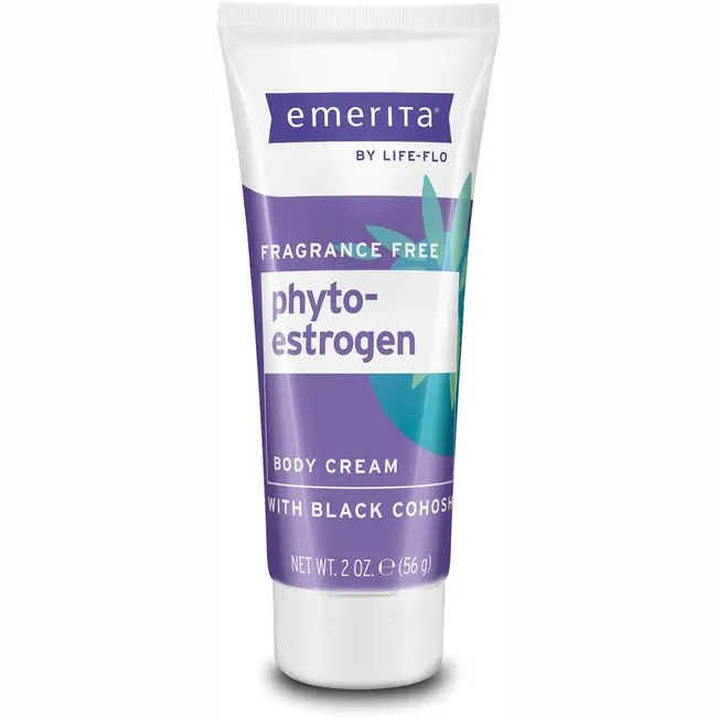 Emerita Phytoestrogen Body Cream 2 oz (56 grams) Cream Swanson Health