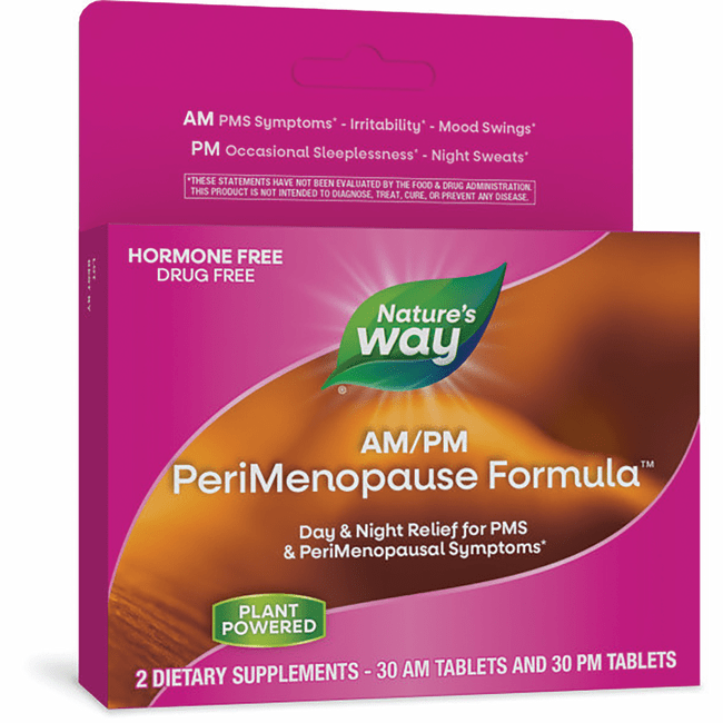 Enzymatic Therapy AM/PM PeriMenopause Formula 60 Tabs Swanson Health
