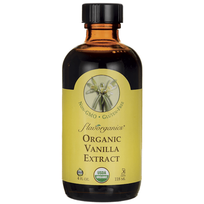 Organic Vanilla Extract 4 fl oz Liquid Swanson Health