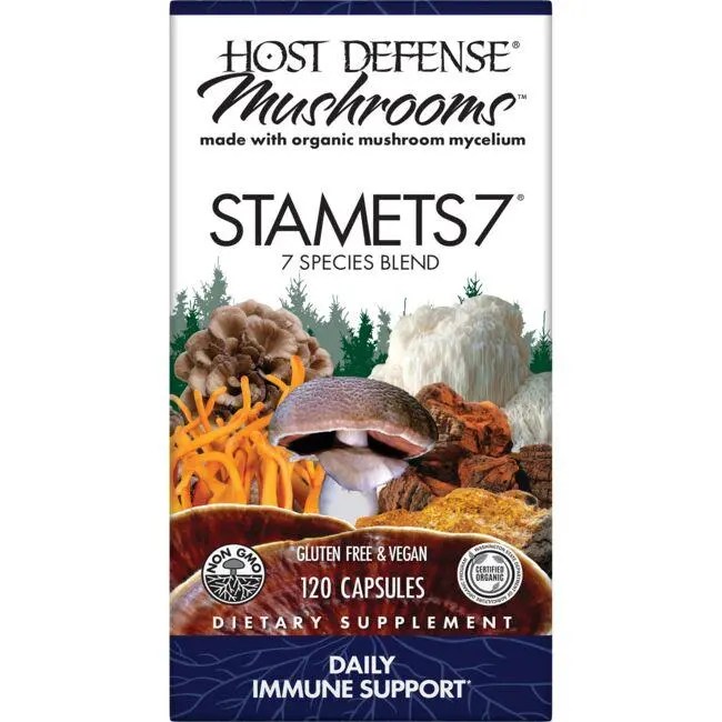Host Defense Mushrooms Stamets 7 120 Caps Swanson®