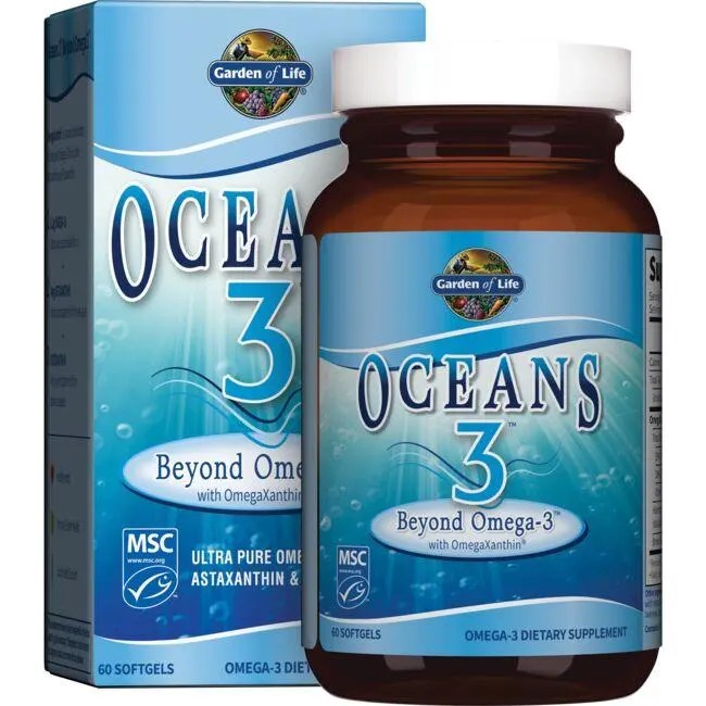 Garden of Life Oceans 3 Beyond Omega3 60 Sgels Swanson®