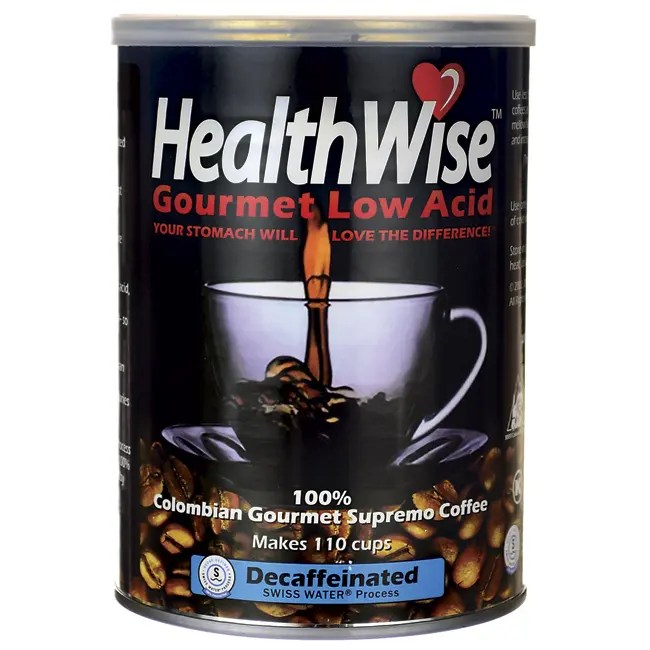 Healthwise Gourmet Coffee 100 Colombian Gourmet Supremo Coffee Low