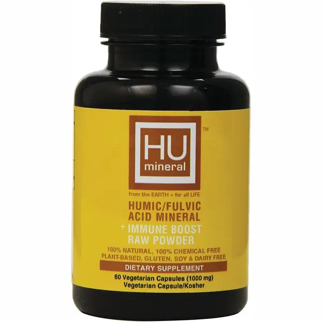 HUmineral Humic/Fulvic Acid Mineral + Immune Boost Raw Powder 1,000 mg