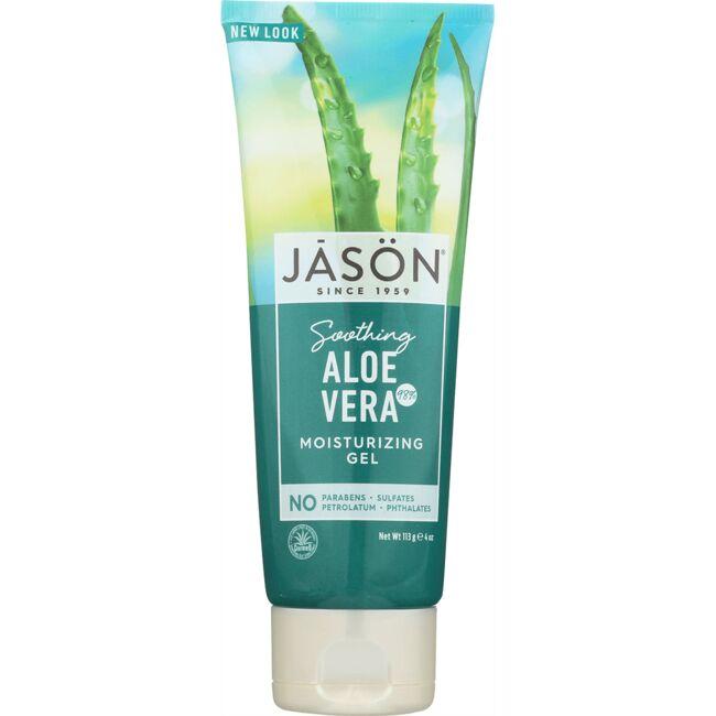 Jason Soothing Aloe Vera 98 Moisturizing Gel 4 oz Gel Swanson Health