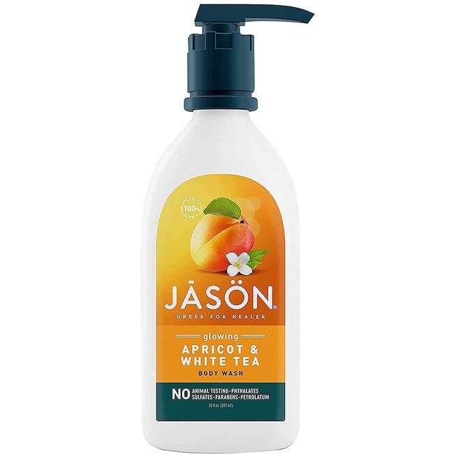 Jason Glowing Apricot & White Tea Body Wash 30 fl oz Liquid Swanson